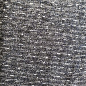 blauw wit gemêleerde wollen stof 80cm