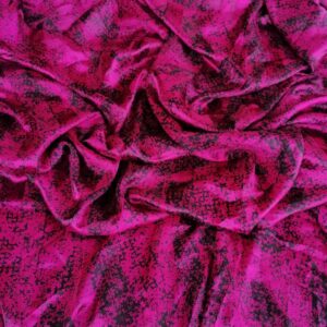 paars donkergroene viscose satijn 2.15m