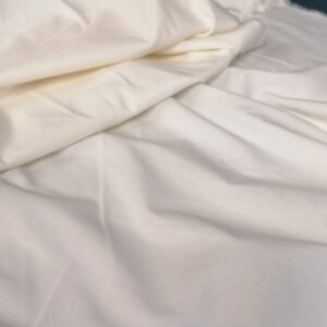 Dunne gebroken witte stof /10cm