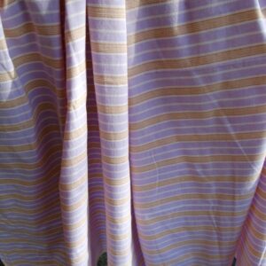 lila beige gestreepte katoen 2 m