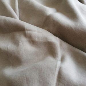 beige linnen  stof 2,4m /10cm