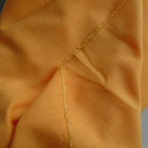 Orange linnen stof stof 100cm