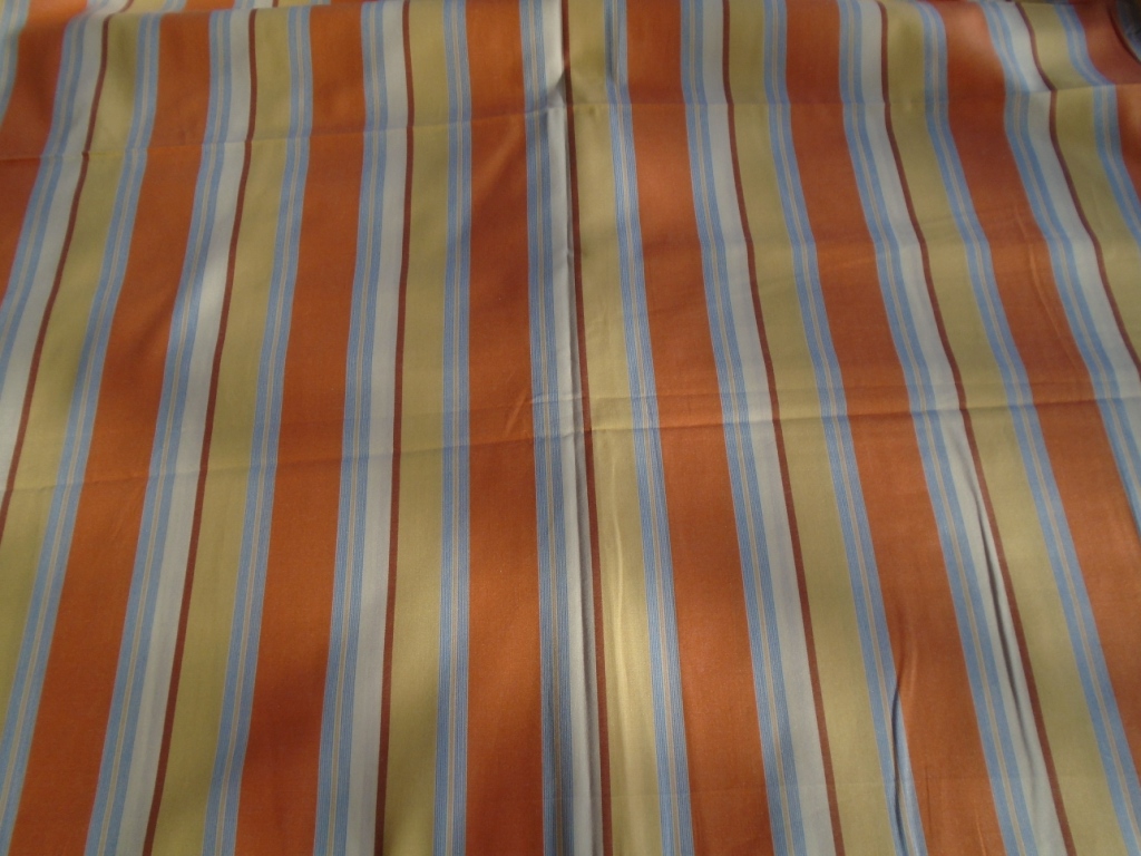 geel orange gestreepte katoen 1,6m - Afbeelding 3