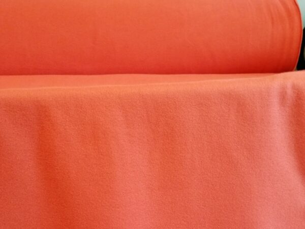 Mooie kwaliteitsvolle oranje fleece - Afbeelding 3