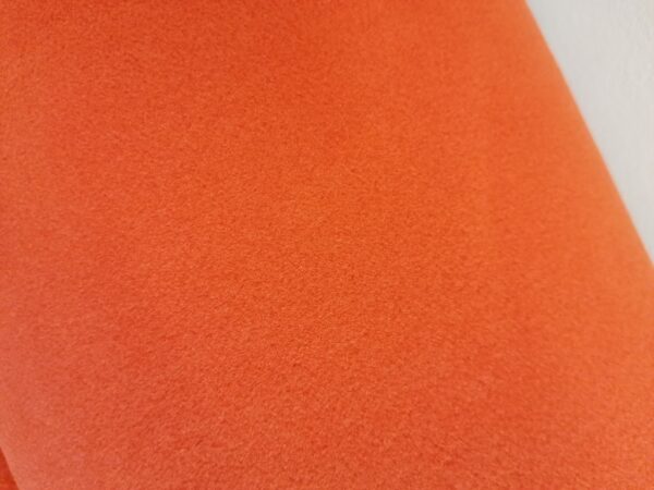 Mooie kwaliteitsvolle oranje fleece - Afbeelding 2