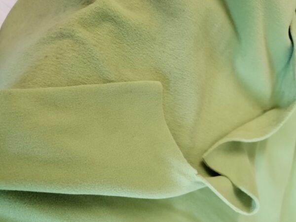 Mooie kwaliteitsvolle licht groene fleece - Afbeelding 3