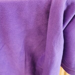 Lila  - licht paarse fleece 10/cm
