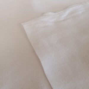 spierwitte fleece verkocht per 10cm