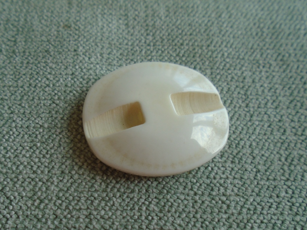 gebroken witte knoop 24mm - Afbeelding 3