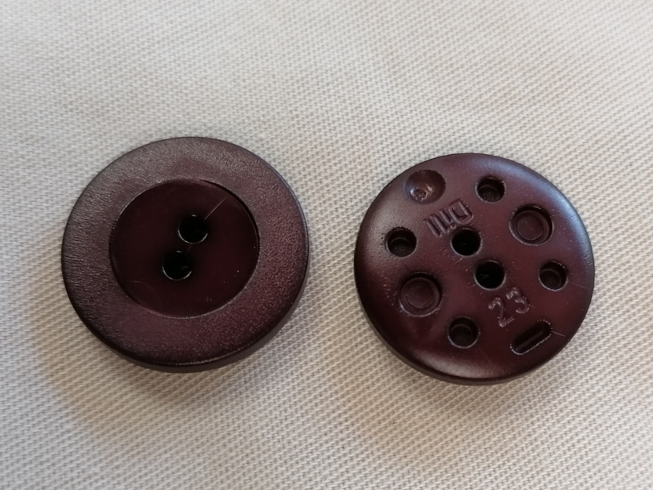roodbruie knoop 15mm - Afbeelding 2