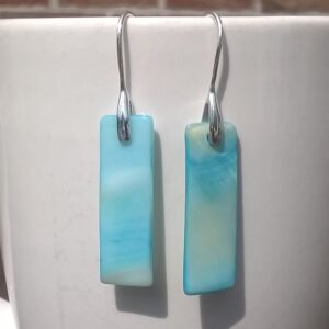 langwerpig parelmoer  schijfje