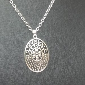 ovale metalen hanger