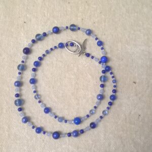 blauwe ketting