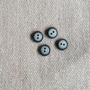 licht donker blauw knoopje 13mm (foto)