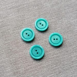 turquoseblauwe knoop 20mm