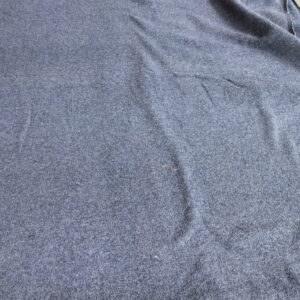 zachte grijsblauwe fleece stof 1,8m