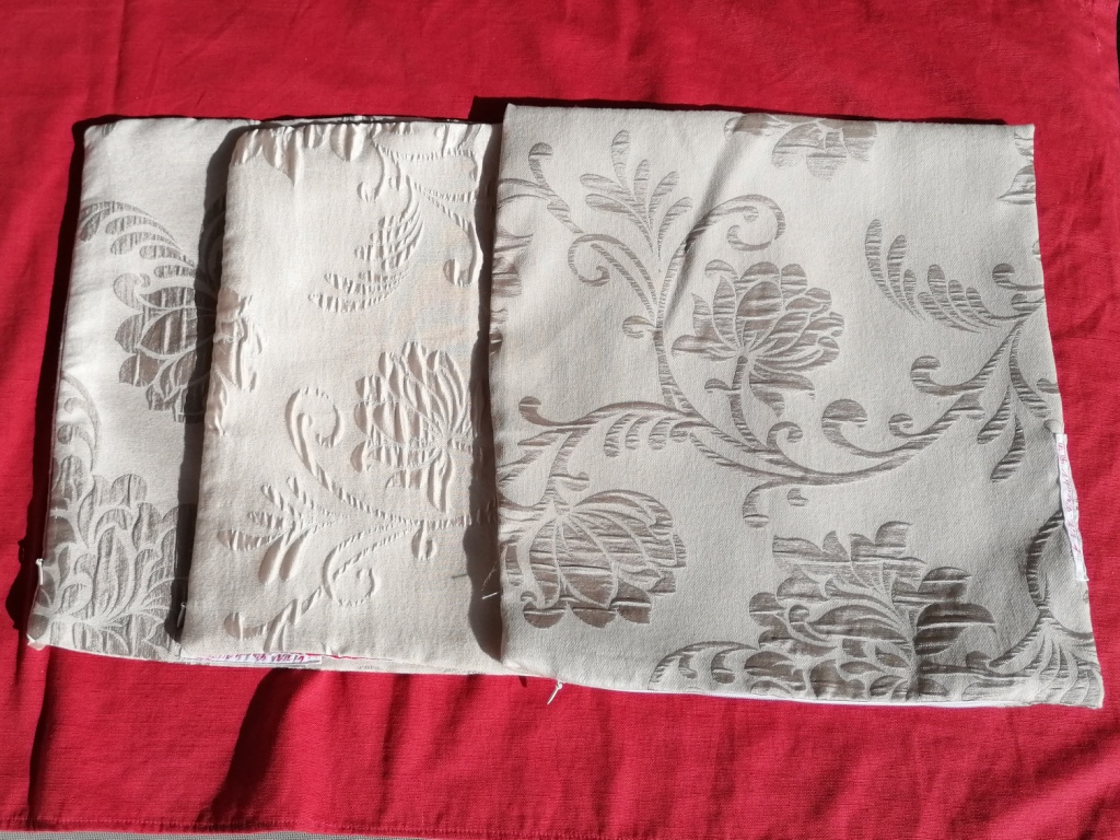 Set beige sierkussens 35cm