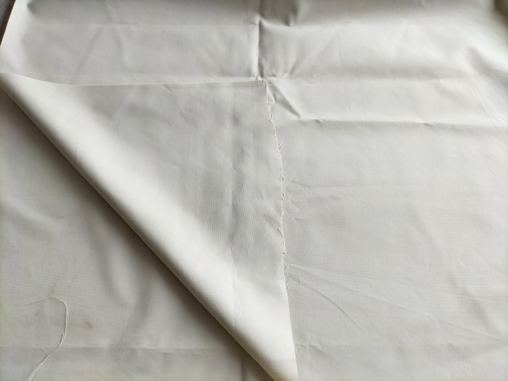 uitstekende grijsbeige gabardine 2,5m - Afbeelding 2