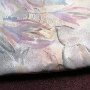 gebloemde satijn verkocht per /10cm