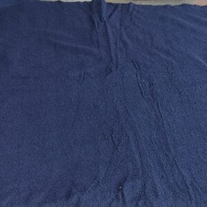 donkerblauwe sponsstof 175cm