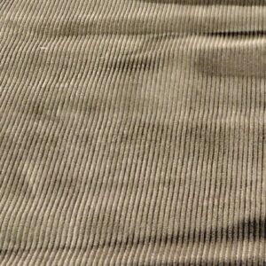 bruin groene ribfluweel stretch 1,5m