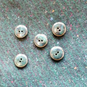 groen gemeleerde knoop 18mm