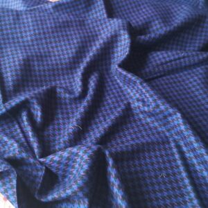 pied de poule in zwart blauw en paarsv-