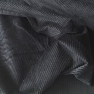 Donker blauwe brede ribfluweel 1,9m