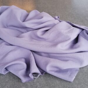 lila stof in ribsbinding 1,15m