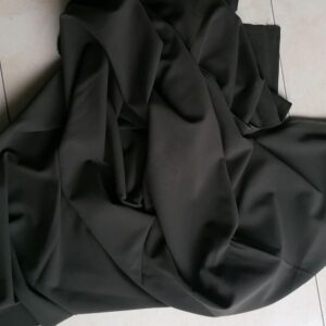 donkerbruine gabardine met stretch 1,55m