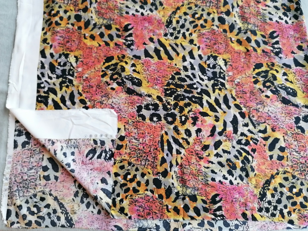 zachte viscose met tekening 0,85m - Afbeelding 3