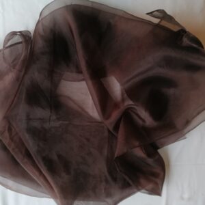 bruine organza 1,6m