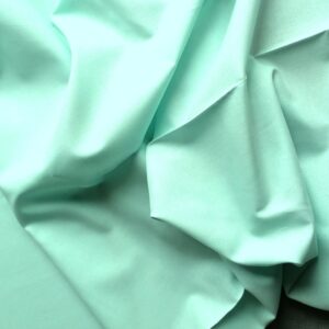 licht turquoise katoen  /10cm