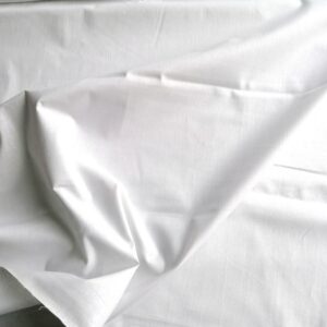 witte katoen stuk van 1,30m