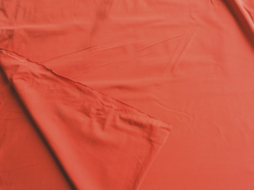 orange jersey met elastaan 0,85m - Afbeelding 2