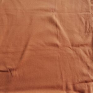 lichtbruine boordstof met fijne rib /10cm