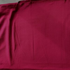 bordeauxrode katoenen jersey elastaan  /10cm