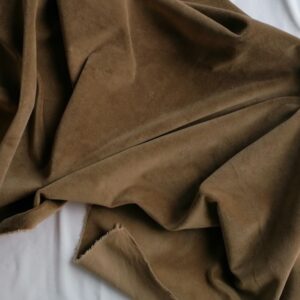 bruine stevige fluweel 0,8m