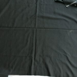 dunne zwarte kasjmier wol 0,6m