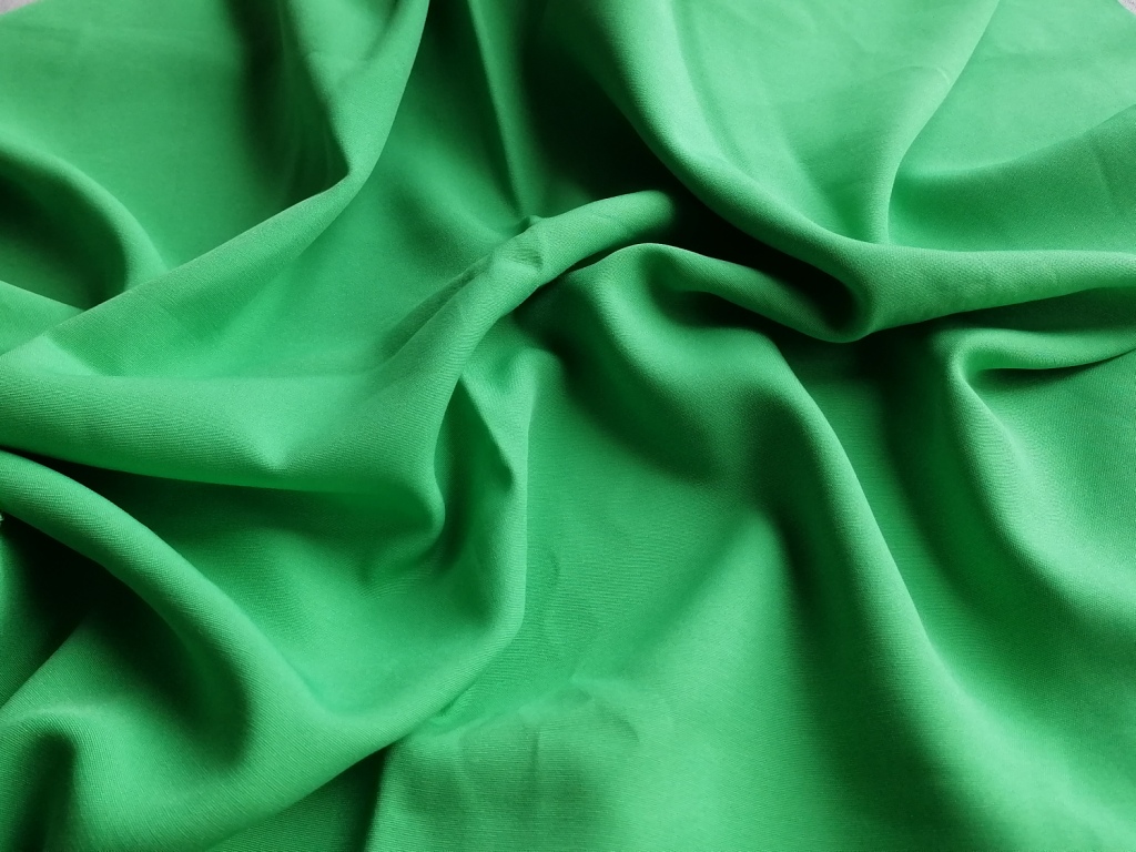 hel groene fijne stof 1,6m