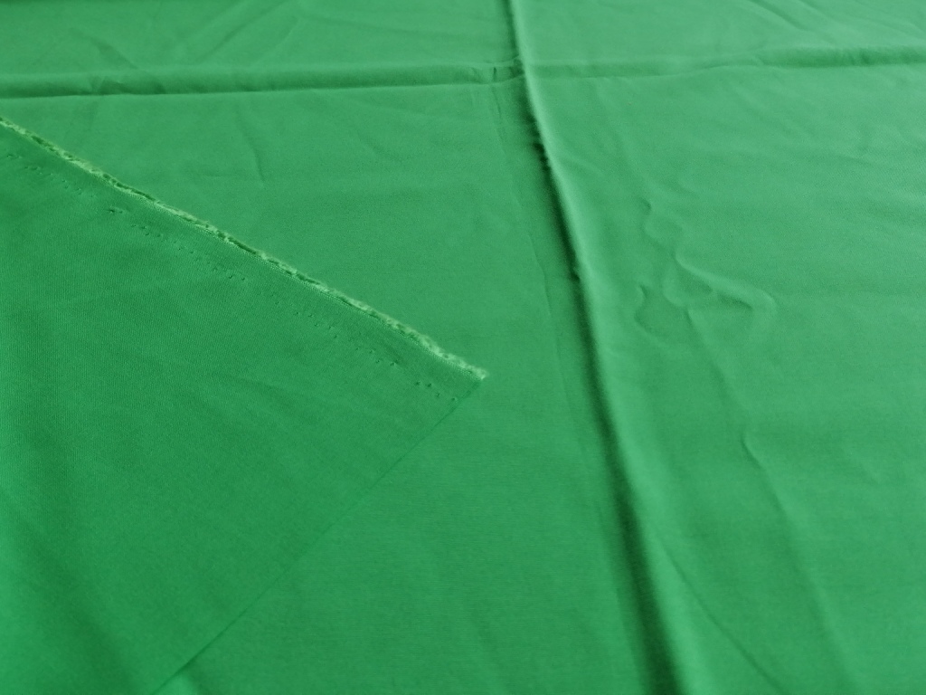 hel groene fijne stof 1,6m - Afbeelding 2
