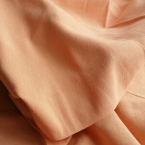 zalmkleurig katoen 4,4m op 0,85 breed