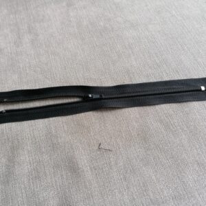 zwarte spiraal rits 20cm