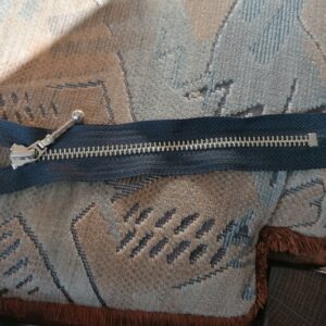 zwart metalen broekrits 16cm