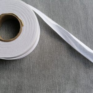wit biaislint 2cm enkel 4cm  per m