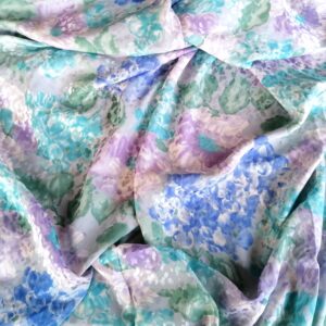 glanzende satijn blauwe schakering   1,8m