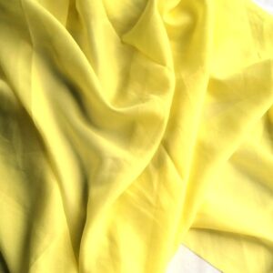 chiffon fel geel stuk van 1m/1,1m