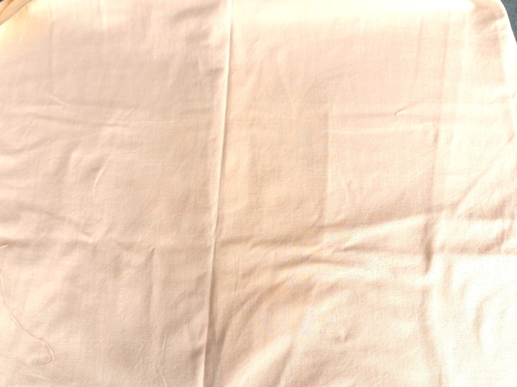 stevige beige katoen van 2m