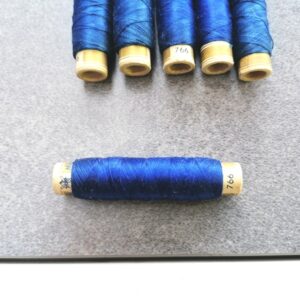 FFR vintage naaigaren 90m blauw