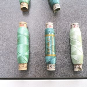 DMC glans naaigaren 100m turquoise tinten
